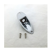 DS PARTS DS-A183 Porta Jack Jackplate para Stratocaster® / Cromado