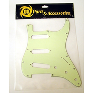 DS PARTS DS-A24 Pickguard para Stratocaster® S-S-S  / 3 Capas / Color Verde