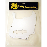 DS PARTS DS-A75 Pickguard para Jazz Bass® 4 cuerdas / 3 Capas / Blanco / 10