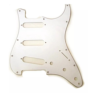 DS PARTS DS-A21 Pickguard para Stratocaster® S-S-S  / 3 Capas / Color Blanco