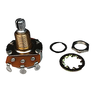 DS PARTS DS-A9 Potenciómetro Lineal B250K / Rosca Corta de Bronce / Anclaje