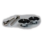 DS PARTS DS-A215 Sujeta Correa para Guitarra y Bajo / 17mm diámetro externo /