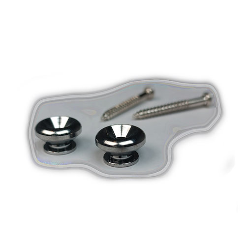 DS PARTS DS-A212 Sujeta Correa estilo Gibson® / 14mm diámetro externo / Bronc