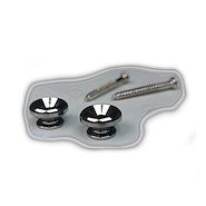 DS PARTS DS-A212 Sujeta Correa estilo Gibson® / 14mm diámetro externo / Bronc
