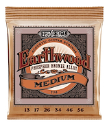 ERNIE BALL P02144 ENCORDADOS EARTHWOOD PHOSPHOR BRONZE 13-56
