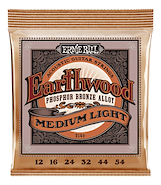 ERNIE BALL P02146 ENCORDADOS	EARTHWOOD PHOSPHOR BRONZE 12-54