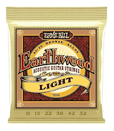 ERNIE BALL P02004 ENCORDADOS	EARTHWOOD 80/20 BRONZE 11-52