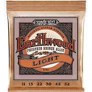 ERNIE BALL P02148 ENCORDADOS	EARTHWOOD PHOSPHOR BRONZE 11-52