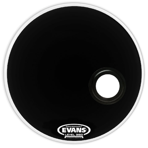 EVANS BD24REMAD Parche De Bombo Resonador Emad Simple 24