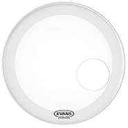 EVANS BD24RGCW Parche De Bombo Resonador Eq3 24" "Blanco"