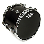 EVANS B12ONX2 Parche Color Negro Arenado Capa Doble 12