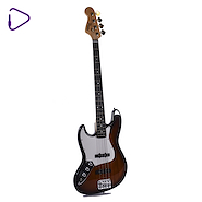 FIELD YJB-20PZ 3TS Bajo eléctrico 4 cuerdas Jazz Bass para Zurdo