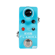 FLAMMA FC02 Reverb Mini Pedal de Efecto Reverb Digital 3 Modos