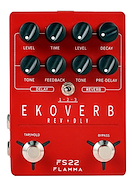FLAMMA FS22 Pedal de Efecto Delay + Reverb+TapTempo+ Freeze Trail+Stereo