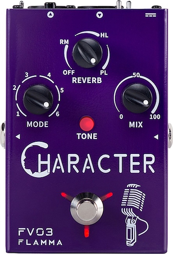 FLAMMA FV03 Vocal Effects Pedal -  Pitch Shifter, VOCODER ROBOT