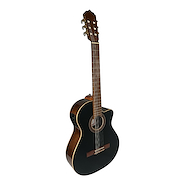 FONSECA 40KECN GUITARRA MODELO 40 CON CORTE Y ECUALIZADOR TAPA NEGRA