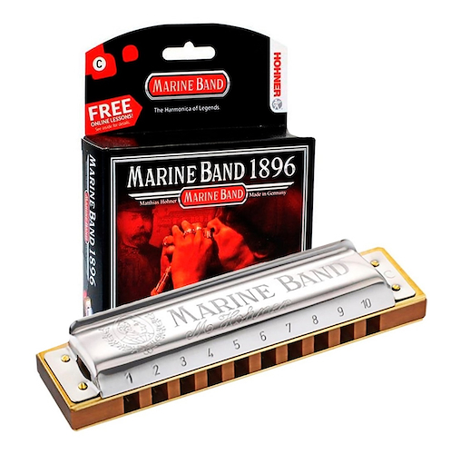 HOHNER M1896106 ARMONICA MARINE BAND CLASSIC DIATONICA 20V - MADERA - A