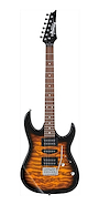 IBANEZ GRX70QASB Guitarra Electrica GIO 6 Cdas. Sunburst