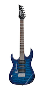 IBANEZ GRX70QALTB Guitarra Electrica p/Zurdo Blue Burst
