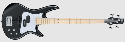 IBANEZ SRMD200BKF Bajo Elect.4 Cdas. Serie Mezzo - Black Flat