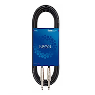 KWC 108 NEON Cable 6 mm. Plug 1/4 - Plug 1/4 Standard x 9 mts.