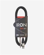 KWC 230 IRON Cables Canon - Plug 1/4 Standard x 3 mts.
