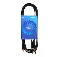 KWC 9010 NEON (2) RCA (Inicial) - (2)  PL MONO 6,5 mm (Inicial) X 3 MTS