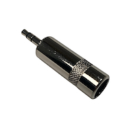 KWC 9303 NEON Plug Macho Profesional metal niquelado recto 3,5mm Stereo ,