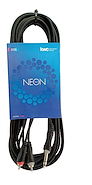 KWC 9019 NEON (2) RCA (Inicial) - (1)  PL STEREO 6,5 mm (Inicial) X 6 MTS