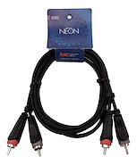 KWC 9012 NEON (2) RCA (Inicial) - (2) RCA (Inicial) X 1,5 MTS