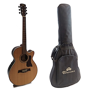 LA ALPUJARRA C113FIX GUITARRA  ACÚSTICA AROS Y FONDO JACARANDA FISHMAN PREFIX
