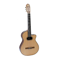 LA ALPUJARRA 100KM GUITARRA MODELO 100 CON CORTE Y BOCA OVALADA MATE