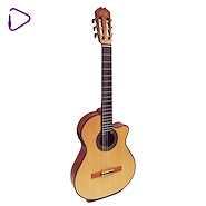 LA ALPUJARRA 86KPSYM GUITARRA MODELO 86 CON CORTE Y ECUALIZADOR FISHMAN PRESYS MA
