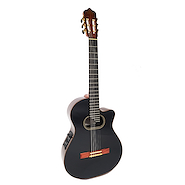 LA ALPUJARRA 100KFIXN GUITARRA MODELO 100 CON CORTE Y BOCA OVALADA CON FISHMAN PRE