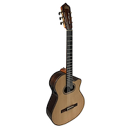 LA ALPUJARRA 100KPSY GUITARRA MODELO 100 CON CORTE Y BOCA OVALADA CON ECUALIZADOR