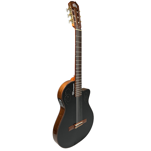 LA ALPUJARRA 300KINKN GUITARRA SIN BOCA CON CORTE Y ECUALIZADOR FISHMAN INK-400 TA