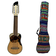 LA ALPUJARRA CH02 CHARANGO GRABADO CON FUNDA