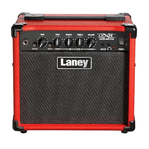 LANEY LX15-RED LANEY COMBO ELEC. LX-SERIES 15W 2x5