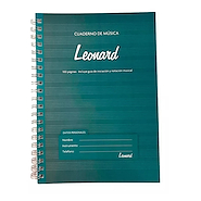 LEONARD LND50 CUADERNO PENTAGRAMADO 50 HOJAS - ESPIRALADO