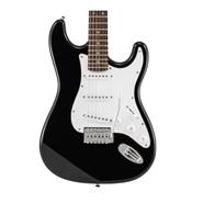 LEONARD LE363BK12 Guitarra eléctrica para chicos 1/2 STRATOCASTER 3 Micrófonos