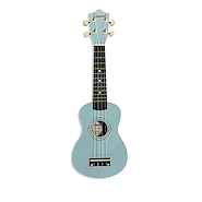 LEONARD UK5BL UKELELE TRAD. SOPRANO CON FUNDA COLOR AZUL