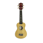 LEONARD UK5N UKELELE TRAD. SOPRANO CON FUNDA COLOR NATURAL