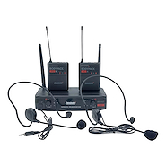 LEXSEN 2B2 Micrófono Inalámbrico LEXSEN 2B2 UHF, 2 canales Head Set FX