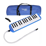 LINCOLN LWME32S-BL Melodica  32 NOTAS COLOR AZUL CON ESTUCHE