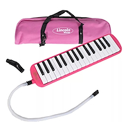 LINCOLN LWME32S-PK Melodica 32 NOTAS COLOR ROSA CON ESTUCHE
