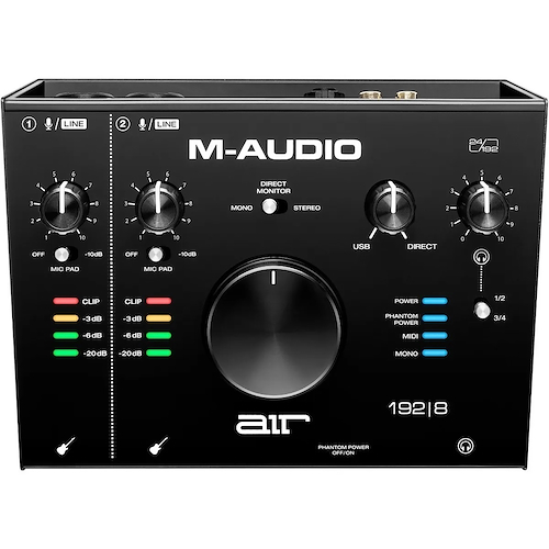 M-AUDIO AIR192X8 2 In 4 Out Audio MIDI Interface