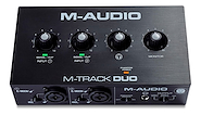 M-AUDIO MTRACKDUO 2-In 2-Out USB Audio Interface