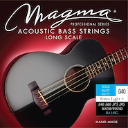 MAGMA BA140G SET Strings MAGMA BAJO-ACOUSTIC Gold Alloy 040 EL