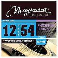 MAGMA GA140PB12 SET String MAGMA GUIT-ACUST Phos Bronze .012 12 C.