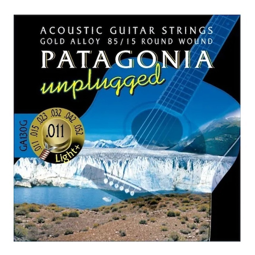 MAGMA GA130G SET Strings PATAGONIA GUIT-ACUST Gold-Alloy 011 L+